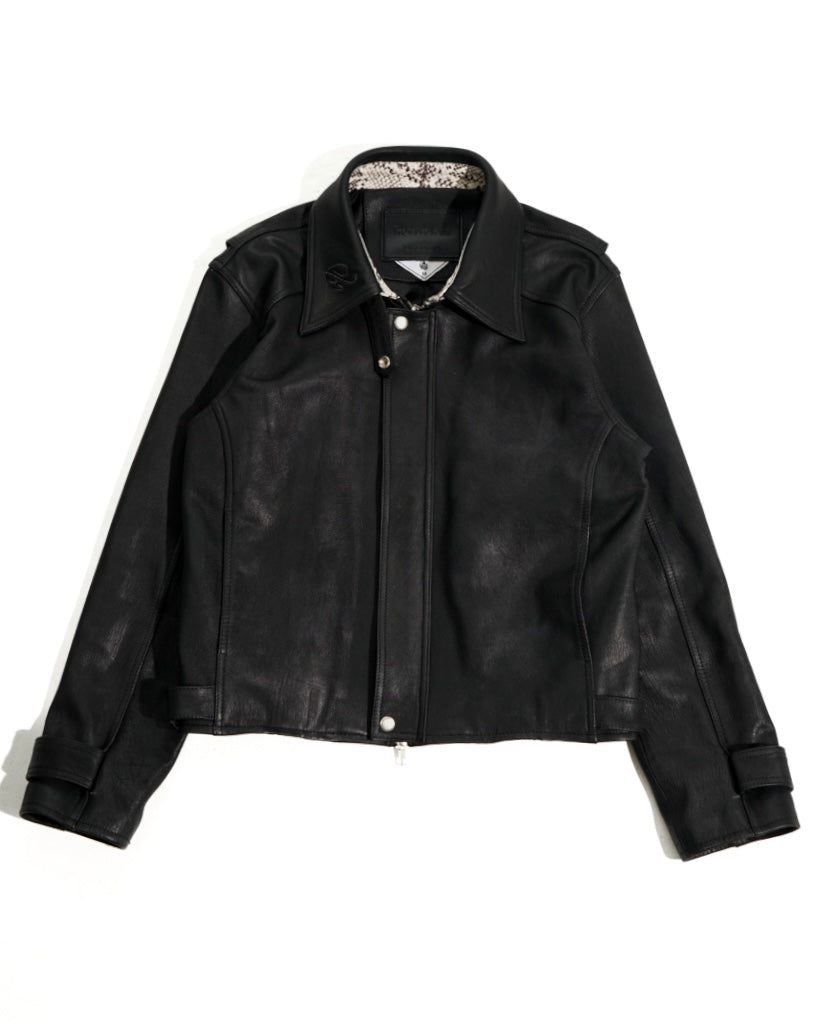NASCENT 5.0 | Black Leather Jacket