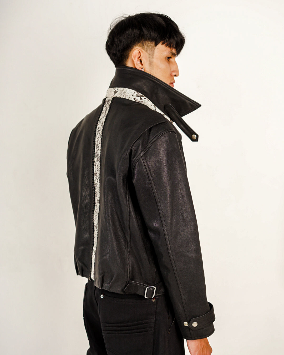 NASCENT 5.0 | Black Leather Jacket