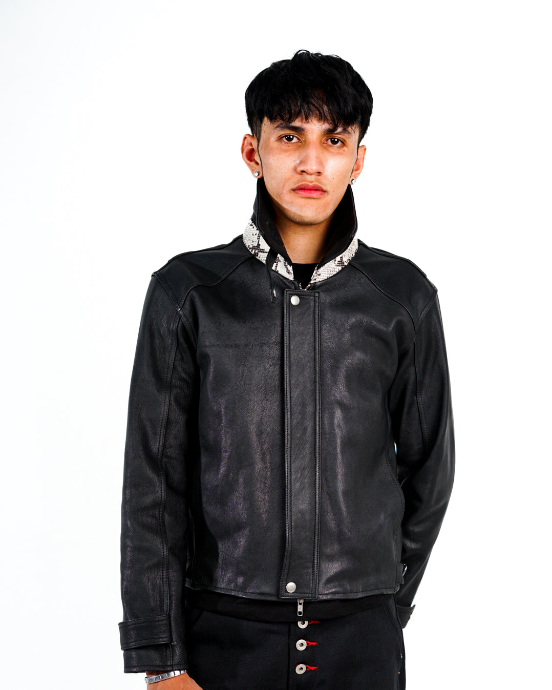 NASCENT 5.0 | Black Leather Jacket