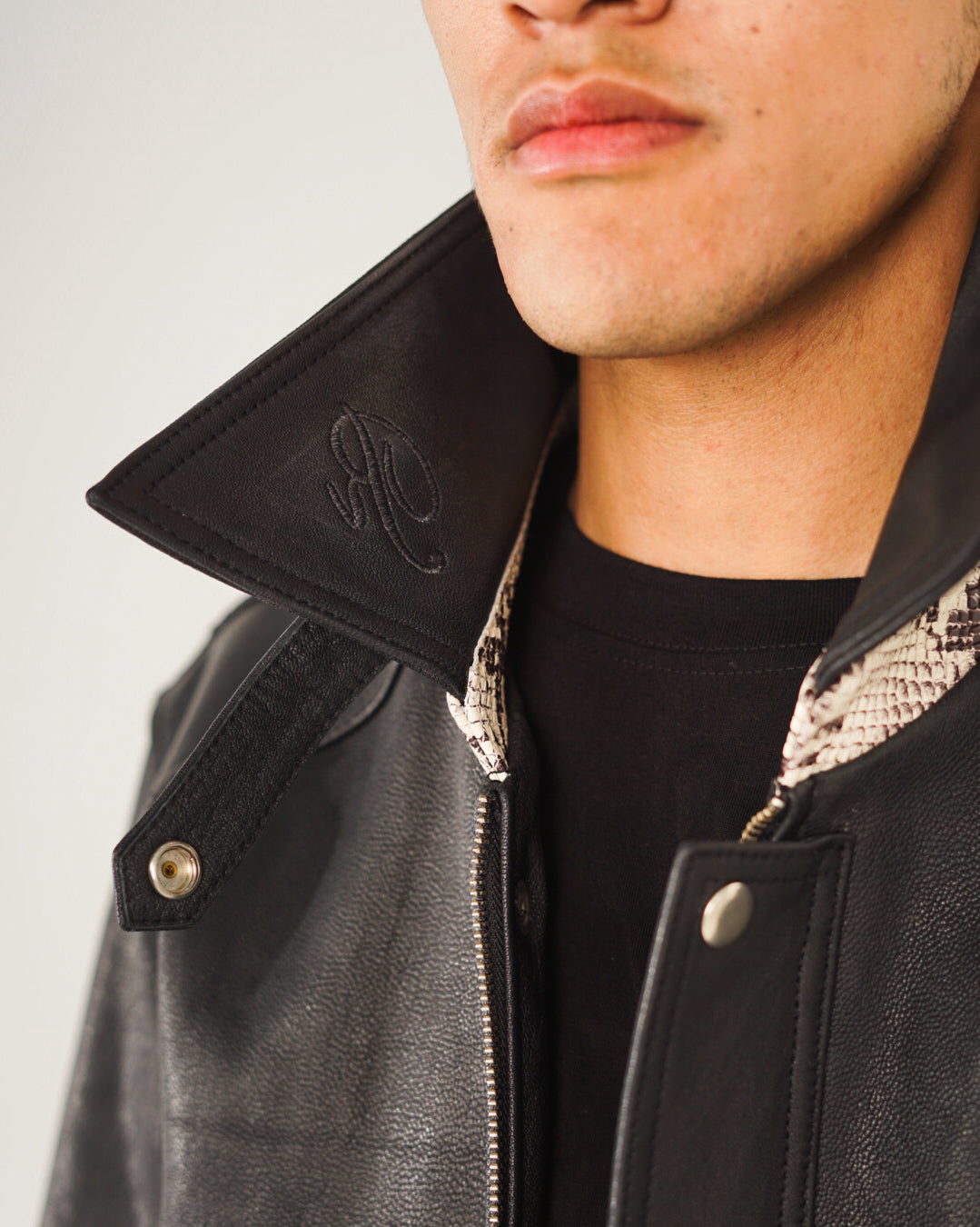 NASCENT 5.0 | Black Leather Jacket